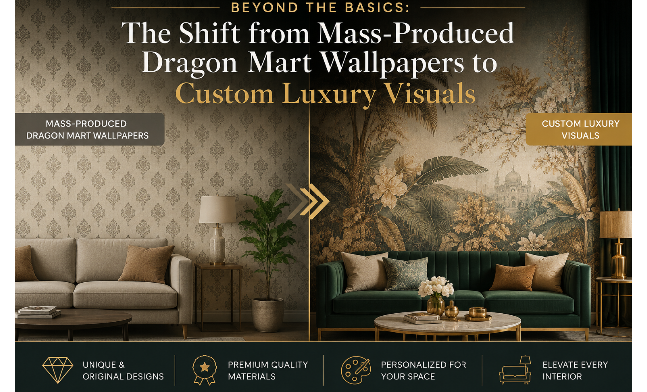 Beyond the Basics: The Shift from Mass-Produced Dragon Mart Wallpapers to Custom Luxury Visuals