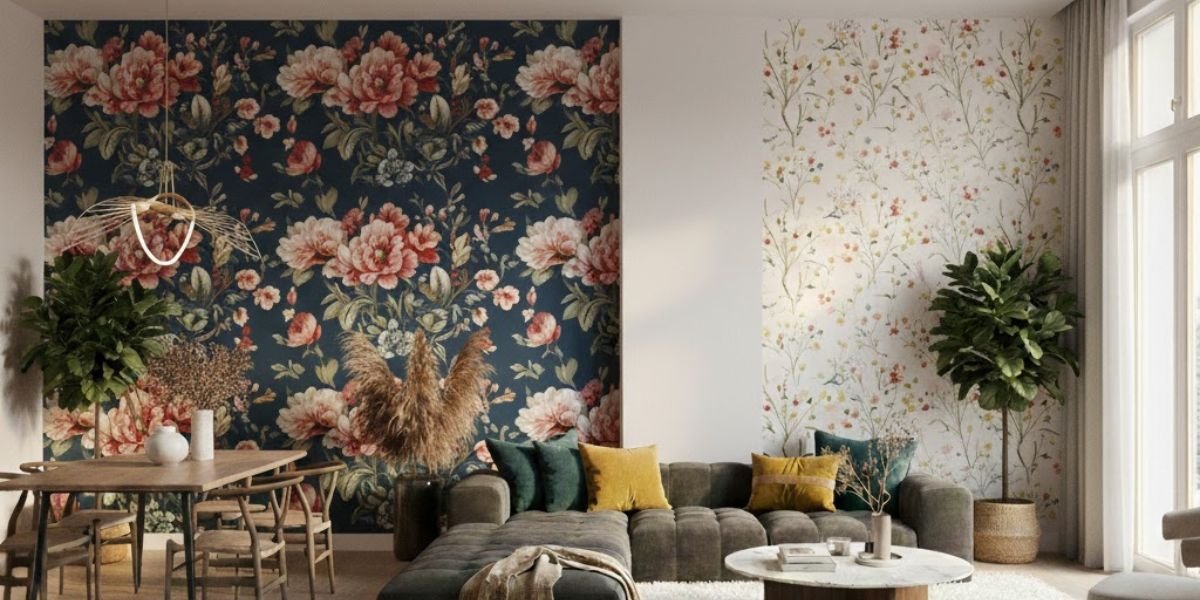 Dark Vs Light Floral Wallpapers: Which looks good