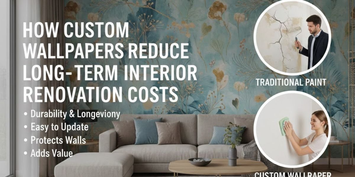How Custom Wallpapers Reduce Long Term Interior Renovation Costs