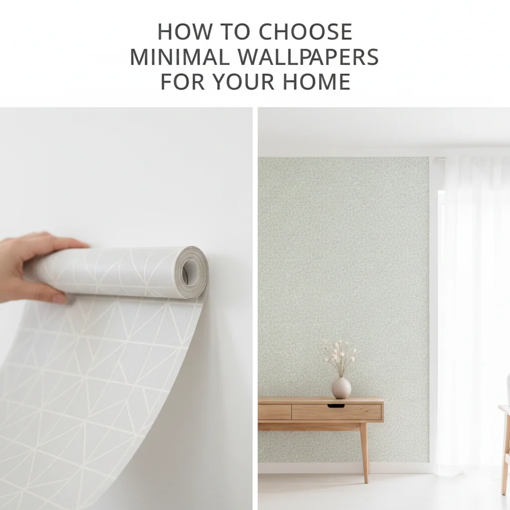 How To Choose Minimal Wallpapers For Your Home