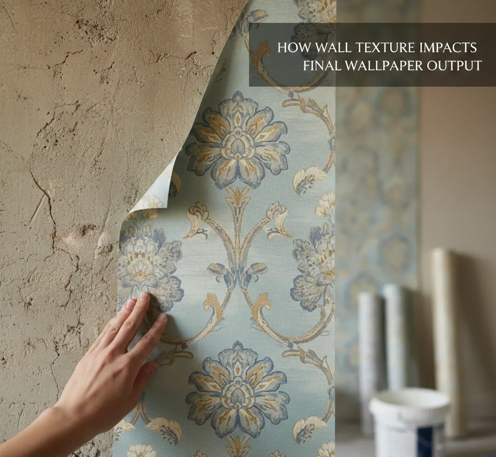 How Wall Texture Impacts Final Wallpaper Output