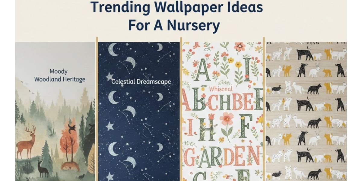 Trending Wallpaper Ideas For A Nursery