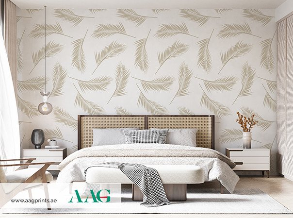 Palm Leaves I _ Pattern Wallpaper Dubai