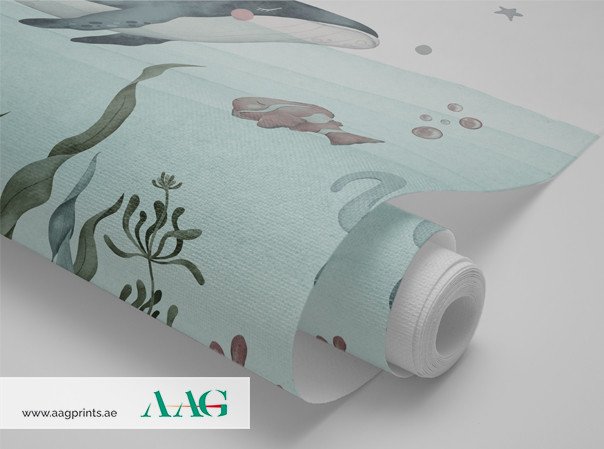 Magical Underwater World - Kids Wallpaper Dubai