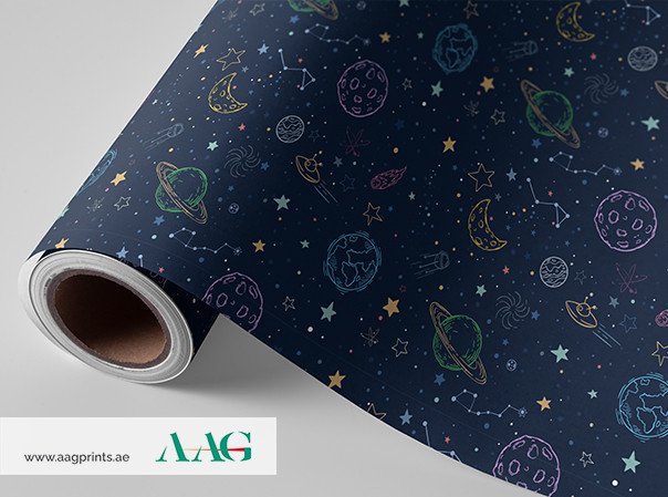 Space Pattern _ Kids Wallpaper Dubai