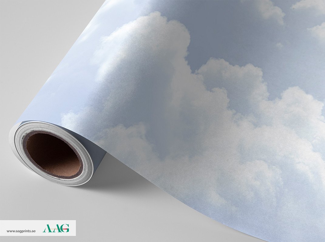 Dreamy Blue Sky - Kids Wallpaper Dubai