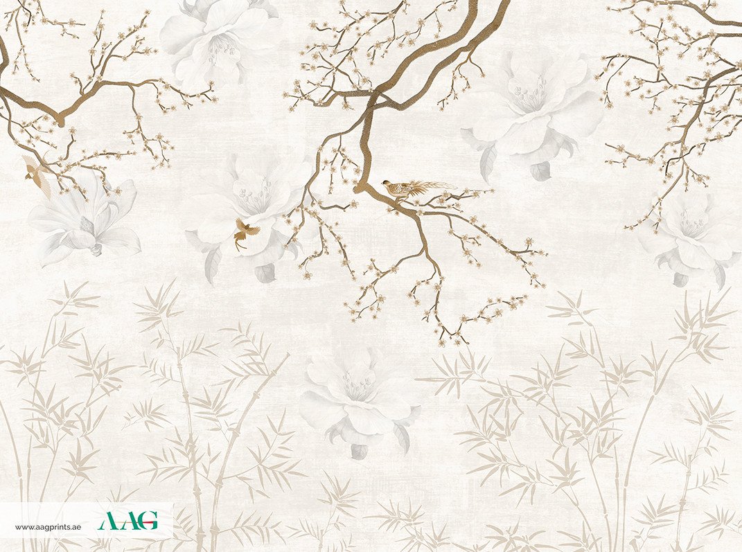 Blossom Mural Wallpaper I Dubai