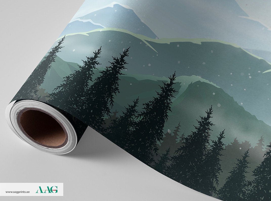 Mountains Landscape Mural Dubai